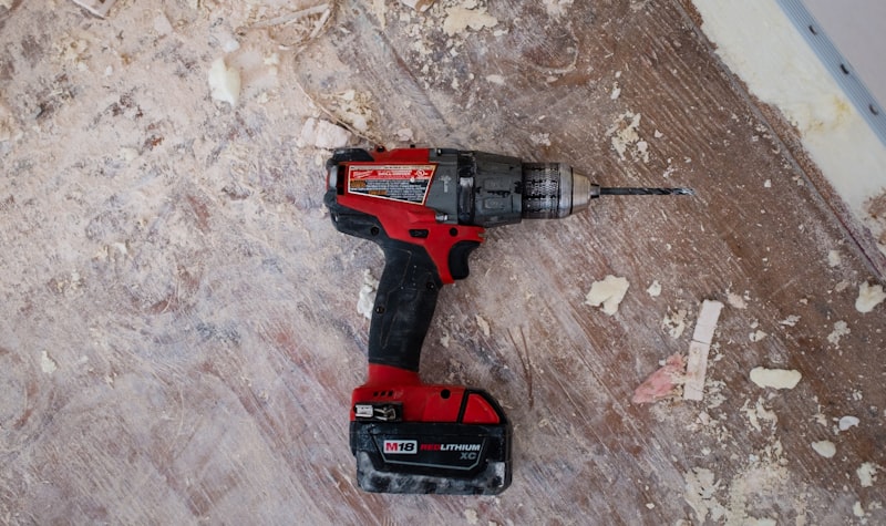 Professional repair tools laid out for a job